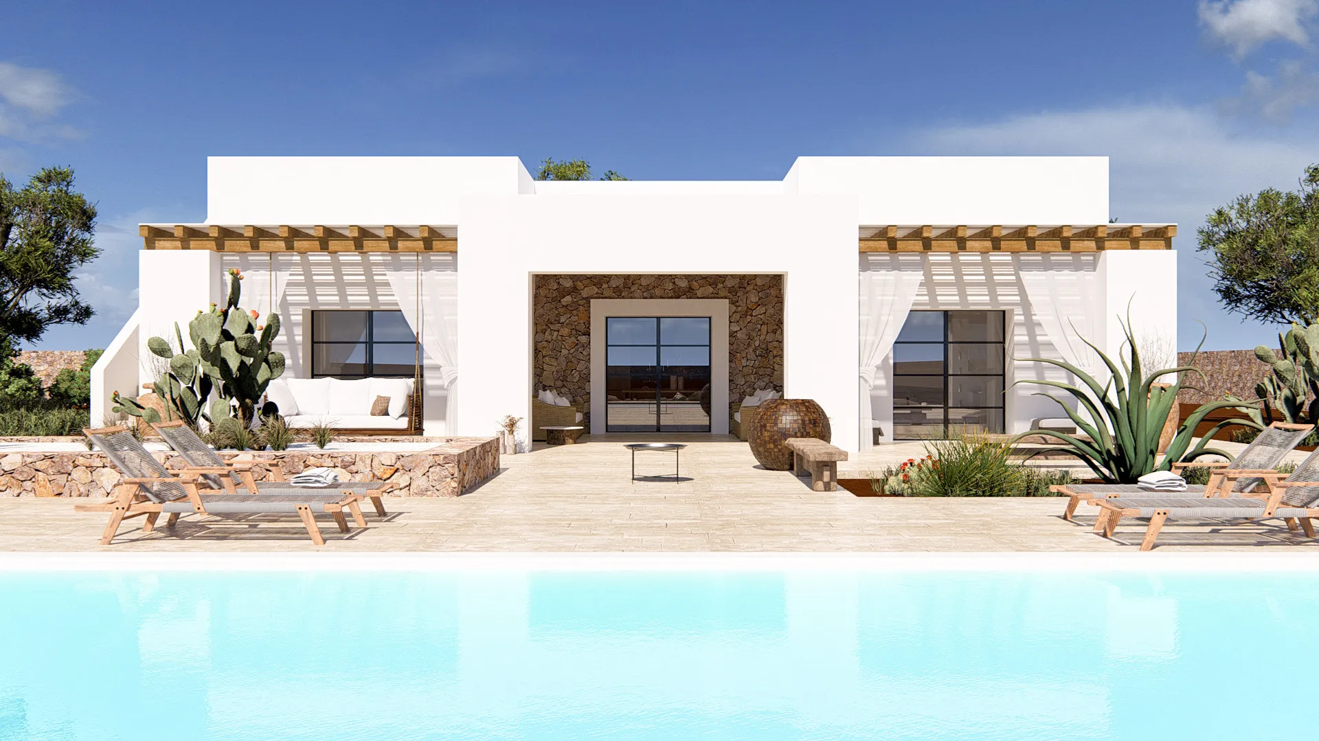 Villa méditerranéenne neuve, piscine privée et oliveraie — photo 6