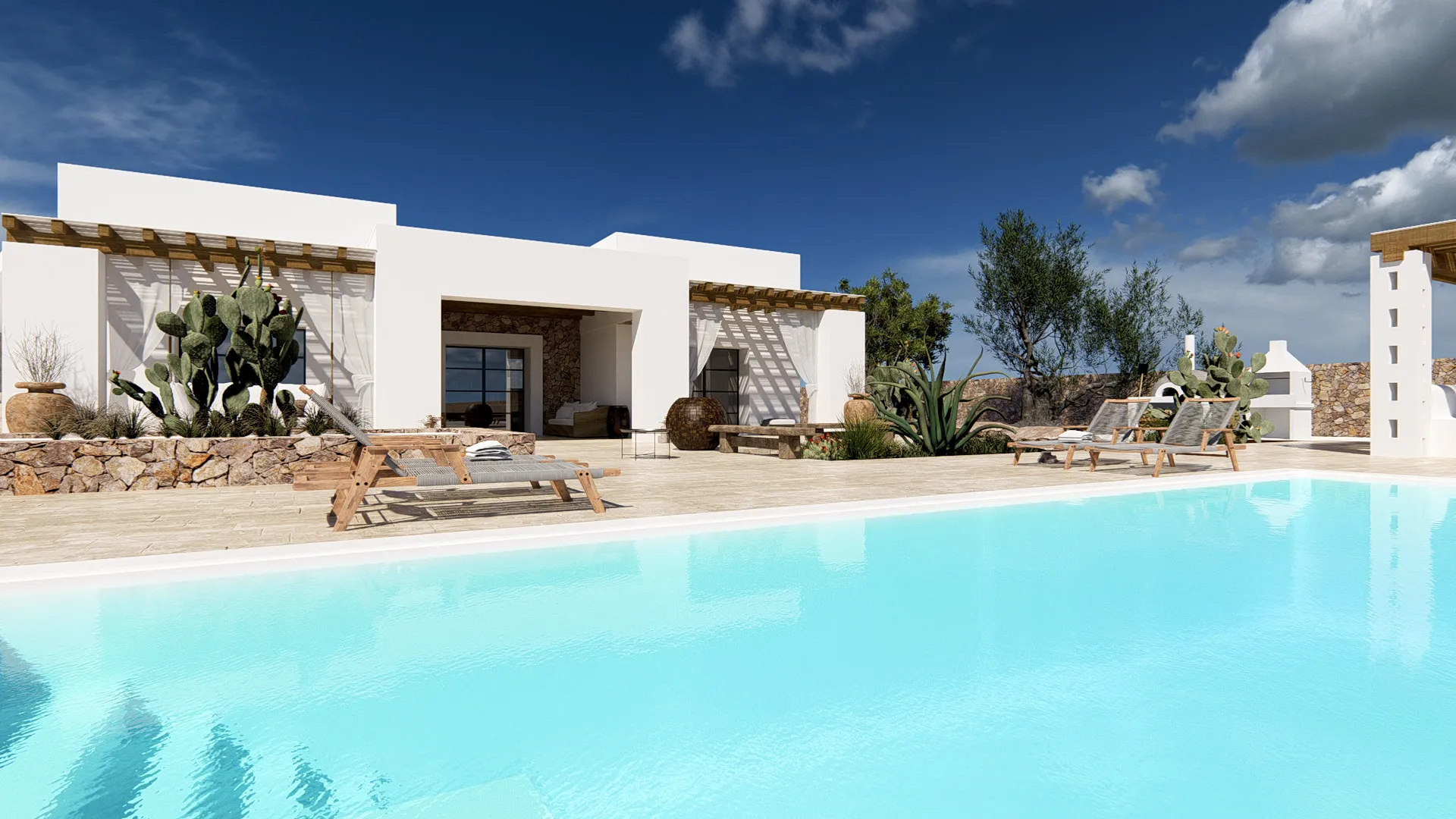 Villa méditerranéenne neuve, piscine privée et oliveraie — photo 10